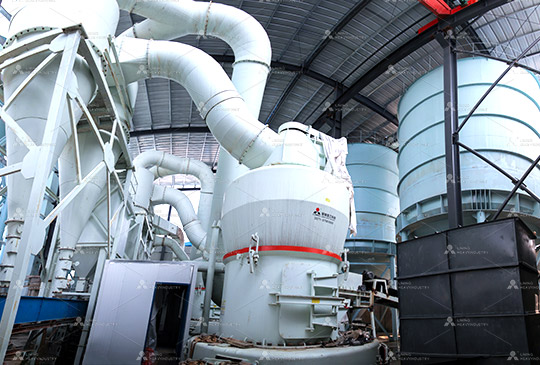 Case of 40,000 tons of barite grinding per year