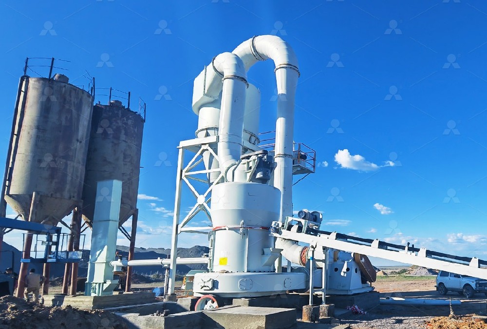 Marble powder production line in Aktobe, Kazakhstan