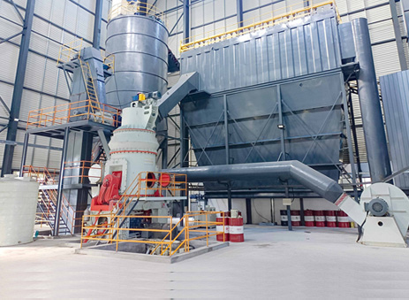 Fluorogypsum grinding project site