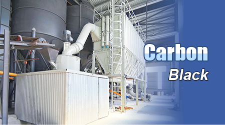 Carbon black powder grinding mill