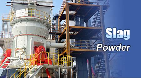 Overall solution for slag powder preparation