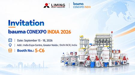 Meet Liming Heavy Industry at bauma CONEXPO INDIA 2026