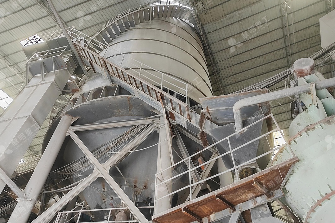 Middle East barite processing LM vertical roller mill