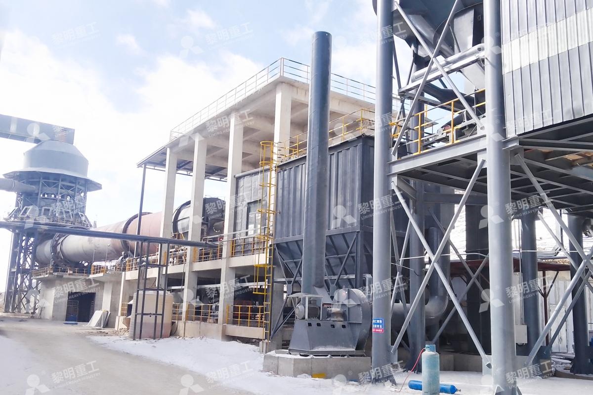 MTW mill for barite grinding, negative pressure dust control design